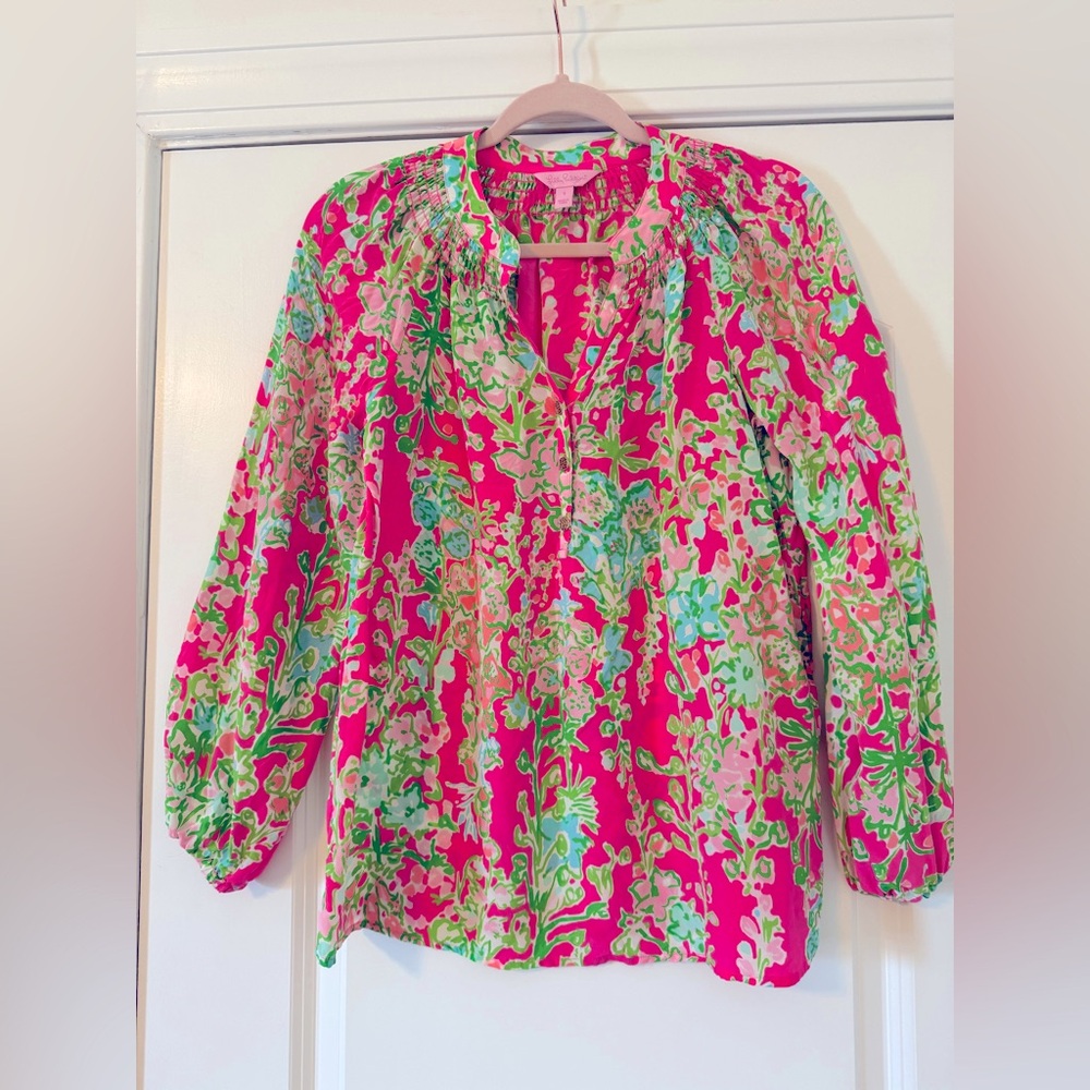 Lilly Pulitzer Elsa top Southern Charm